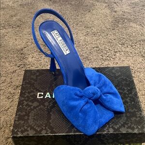 Cape Robbin Royal Blue Bow Heels